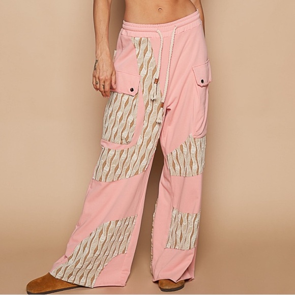 113 ❤️ POL Roomy fit wavy patch jacket and pant set - Picture 2 of 10